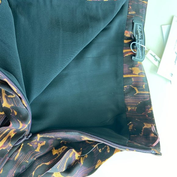 SALVATORE FERRAGAMO FLARED CHECKED SKIRT 38 EU - Picture 11 of 13